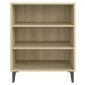 vidaXL Ραφιέρα Sonoma Δρυς 57 x 35 x 70 εκ. από Μοριοσανίδα