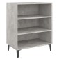 vidaXL Ραφιέρα Γκρι Σκυροδέματος 57 x 35 x 70 εκ. από Μοριοσανίδα