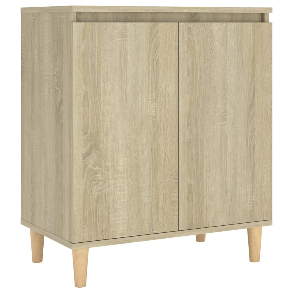 vidaXL Μπουφές Sonoma Δρυς 60x35x70εκ. από Μοριοσανίδα με Ξύλινα Πόδια
