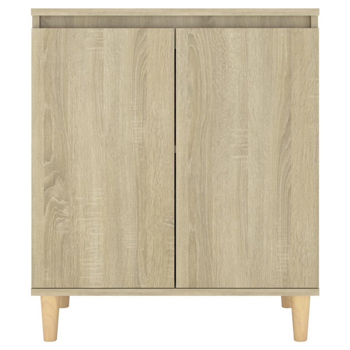 vidaXL Μπουφές Sonoma Δρυς 60x35x70εκ. από Μοριοσανίδα με Ξύλινα Πόδια