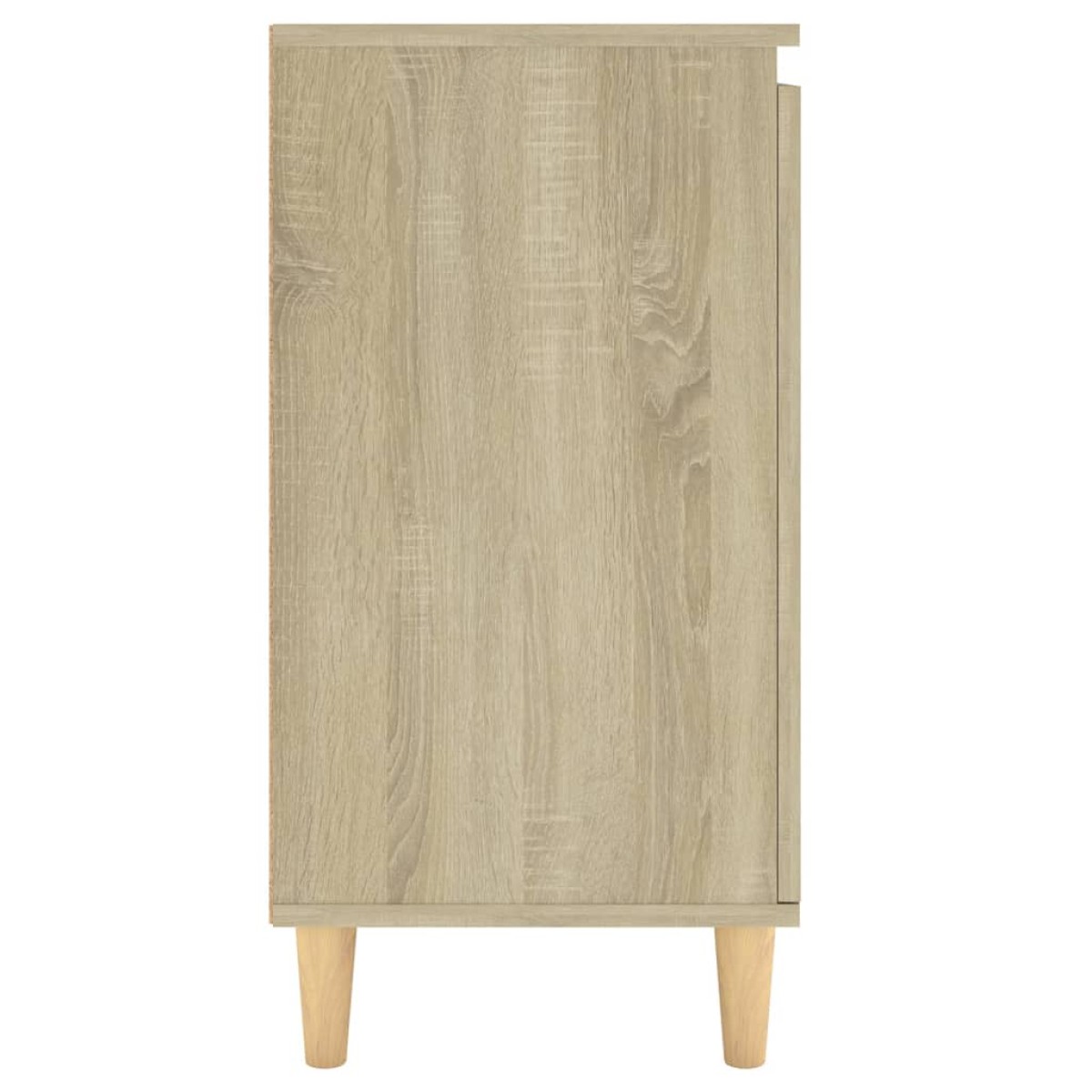 vidaXL Μπουφές Sonoma Δρυς 60x35x70εκ. από Μοριοσανίδα με Ξύλινα Πόδια