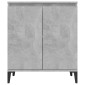 vidaXL Ντουλάπι Γκρι Σκυροδέματος 60 x 35 x 70 εκ. από Μοριοσανίδα