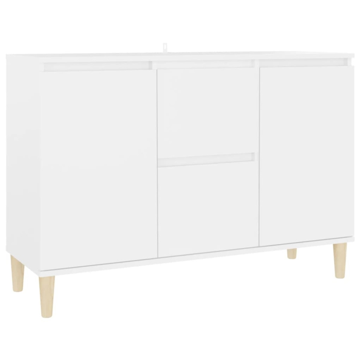 vidaXL Μπουφές Λευκός 103,5 x 35 x 70 εκ. από Μοριοσανίδα