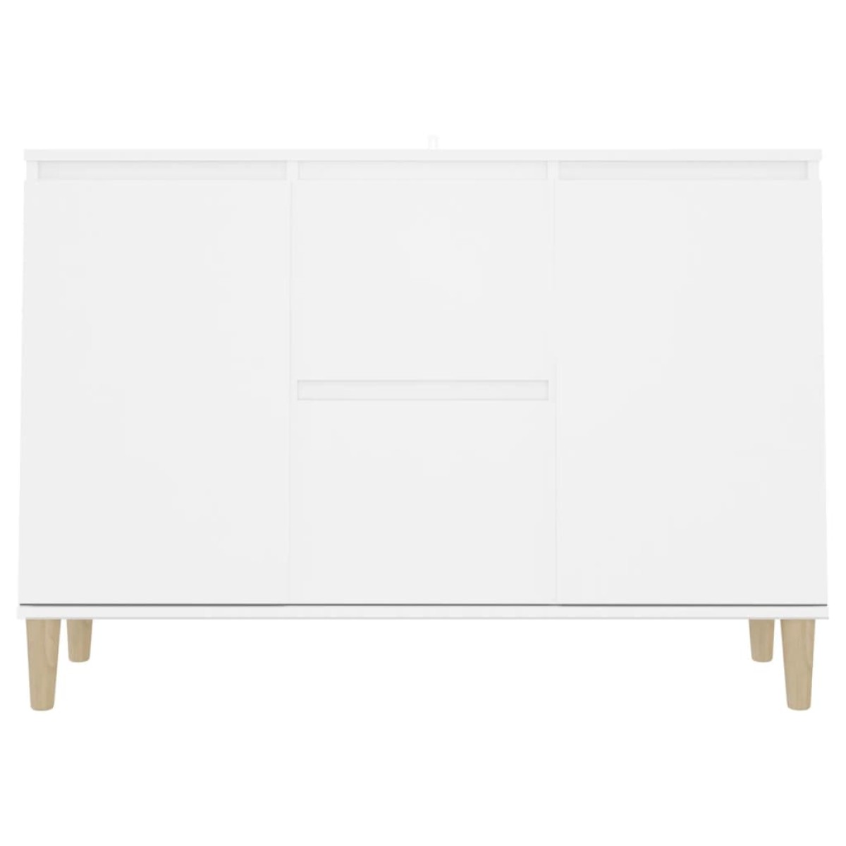 vidaXL Μπουφές Λευκός 103,5 x 35 x 70 εκ. από Μοριοσανίδα