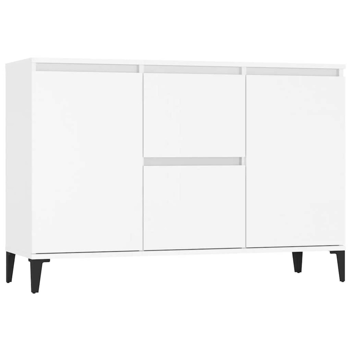 vidaXL Μπουφές Λευκός 104 x 35 x 70 εκ. από Μοριοσανίδα