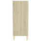 vidaXL Ραφιέρα Sonoma Δρυς 57 x 35 x 90 εκ. από Μοριοσανίδα