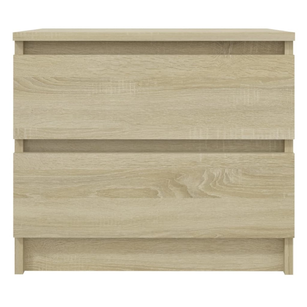 vidaXL Κομοδίνα 2 τεμ. Sonoma Δρυς 50 x 39 x 43,5 εκ. από Μοριοσανίδα