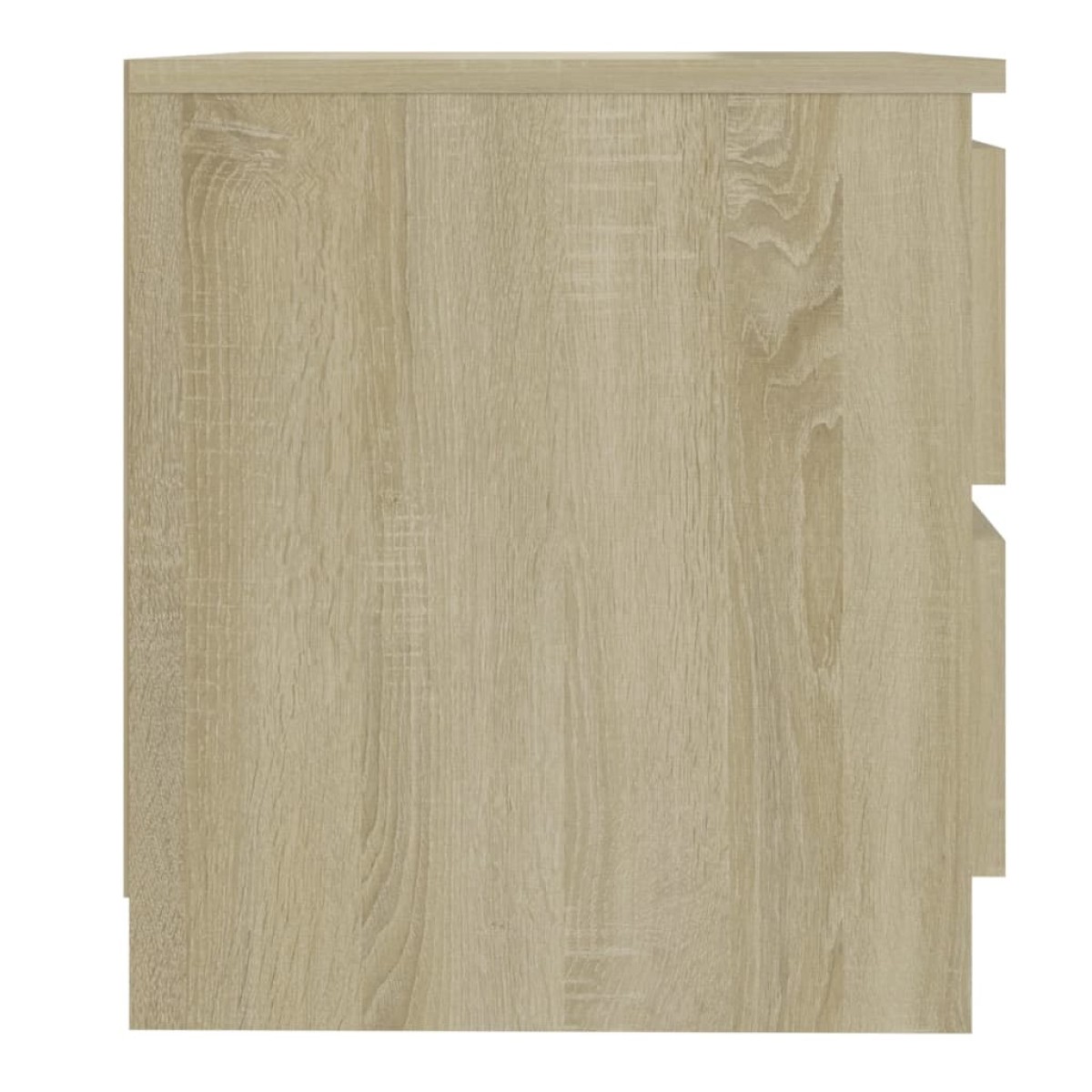 vidaXL Κομοδίνα 2 τεμ. Sonoma Δρυς 50 x 39 x 43,5 εκ. από Μοριοσανίδα