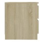 vidaXL Κομοδίνα 2 τεμ. Sonoma Δρυς 50 x 39 x 43,5 εκ. από Μοριοσανίδα