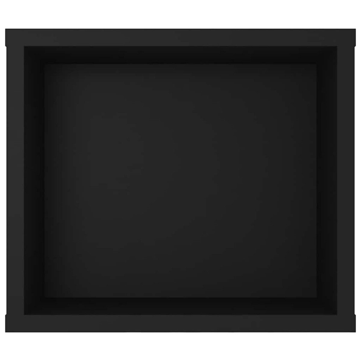 vidaXL Έπιπλο Τηλεόρασης Κρεμαστό Μαύρο 100 x 30 x 26,5 εκ Μοριοσανίδα