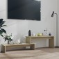 vidaXL Έπιπλο Τηλεόρασης Sonoma Δρυς 180 x 30 x 43 εκ. από Μοριοσανίδα