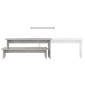 vidaXL Έπιπλο Τηλεόρασης Γκρι Σκυροδέματος 180x30x43 εκ. Μοριοσανίδα
