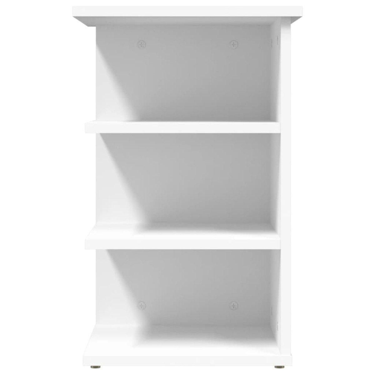 vidaXL Βοηθητικό Ντουλάπι Λευκό 35 x 35 x 55 εκ. από Μοριοσανίδα
