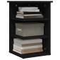 vidaXL Βοηθητικό Ντουλάπι Μαύρο 35 x 35 x 55 εκ. από Μοριοσανίδα