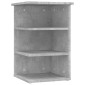 vidaXL Βοηθητικό Ντουλάπι Γκρι Σκυρ. 35 x 35 x 55 εκ. από Μοριοσανίδα