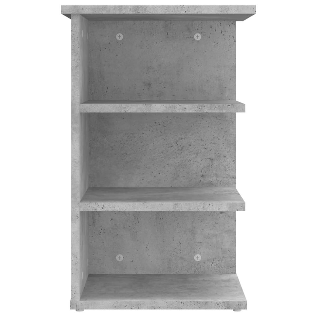 vidaXL Βοηθητικό Ντουλάπι Γκρι Σκυρ. 35 x 35 x 55 εκ. από Μοριοσανίδα