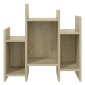 vidaXL Βοηθητικό Ντουλάπι Sonoma Δρυς 60 x 26 x 60 εκ. από Μοριοσανίδα
