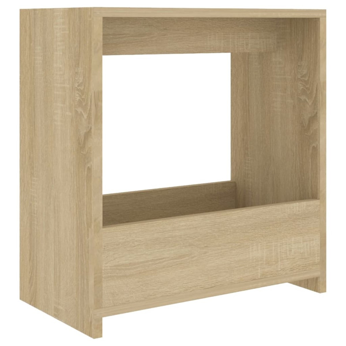 vidaXL Τραπέζι Βοηθητικό Sonoma Δρυς 50 x 26 x 50 εκ. από Μοριοσανίδα