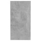 vidaXL Τραπέζι Βοηθητικό Γκρι Σκυροδέματος 50x26x50 εκ. Μοριοσανίδα