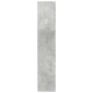 vidaXL Παπουτσοθήκες Τοίχου 2 τεμ. Γκρι Σκυρ. 60x18x90 εκ. Μοριοσανίδα
