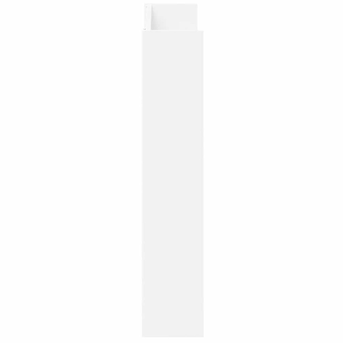 vidaXL Παπουτσοθήκες Τοίχου 2 τεμ. Λευκές 80x18x90 εκ. από Μοριοσανίδα