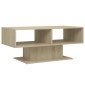 vidaXL Τραπεζάκι Σαλονιού Sonoma Δρυς 103,5x50x44,5 εκ. Μοριοσανίδα