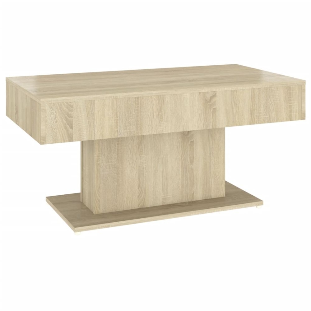 vidaXL Τραπεζάκι Σαλονιού Sonoma Δρυς 96x50x45 εκ. από Επεξεργ. Ξύλο