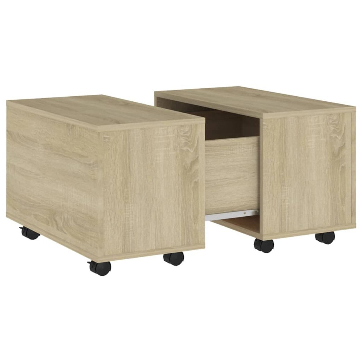 vidaXL Τραπεζάκι Σαλονιού Sonoma Δρυς 60 x 60 x 38 εκ. από Μοριοσανίδα