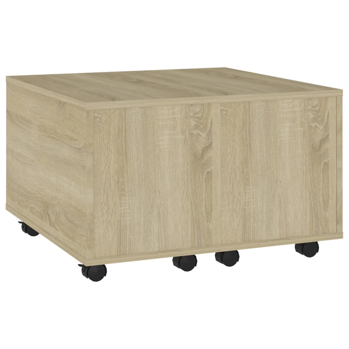 vidaXL Τραπεζάκι Σαλονιού Sonoma Δρυς 60 x 60 x 38 εκ. από Μοριοσανίδα