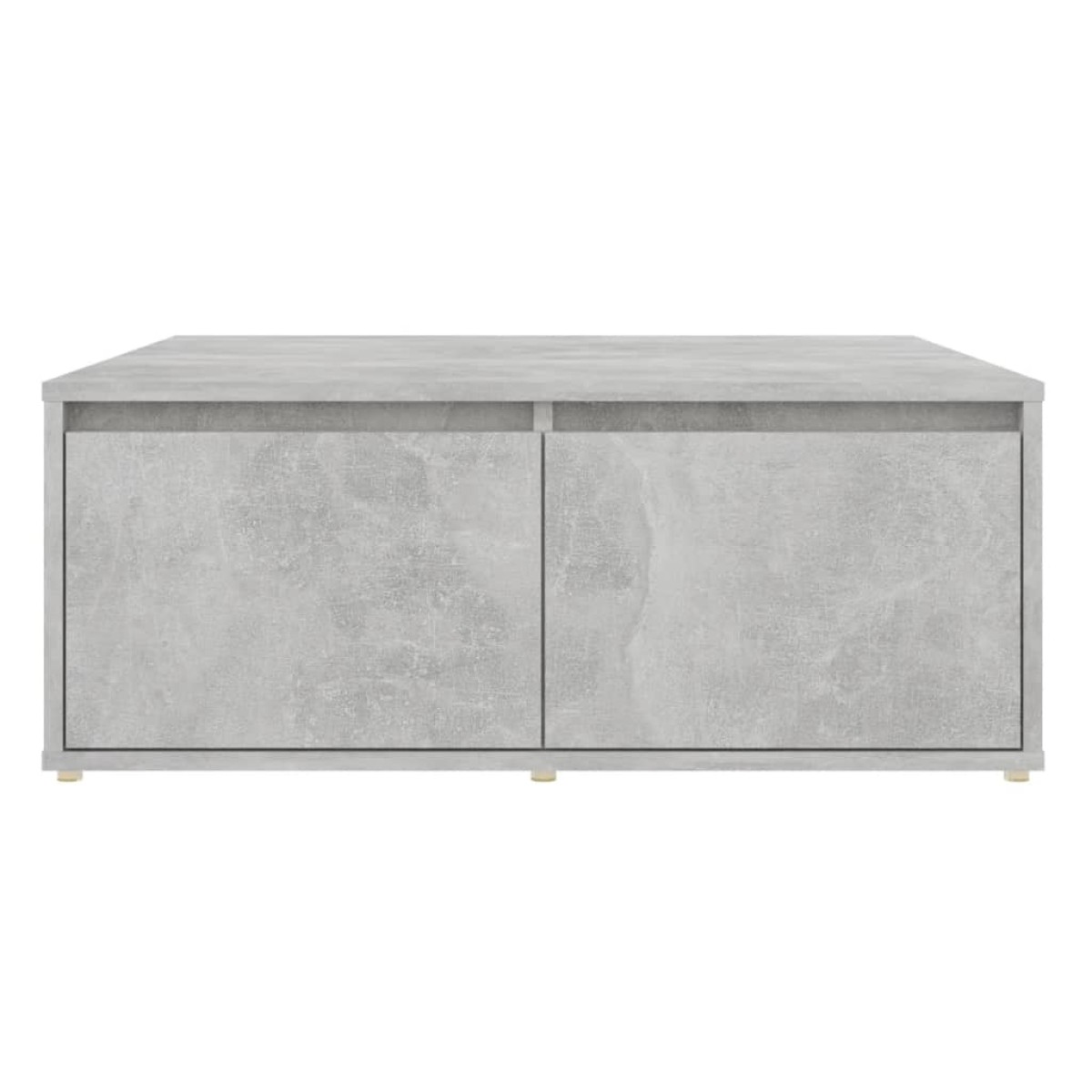 vidaXL Τραπεζάκι Σαλονιού Γκρι Σκυρ. 80 x 80 x 31 εκ. Μοριοσανίδα