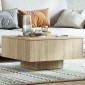 vidaXL Τραπεζάκι Σαλονιού Sonoma Δρυς 60 x 60 x 31,5 εκ. Μοριοσανίδα