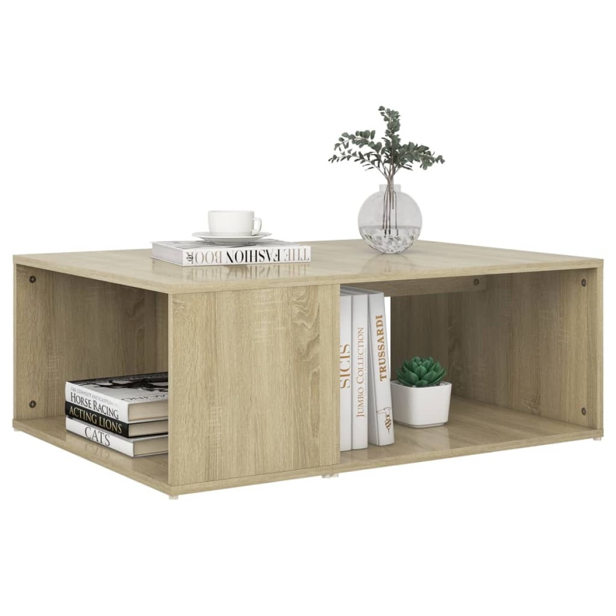 vidaXL Τραπεζάκι Σαλονιού Sonoma Δρυς 90 x 67 x 33 εκ. από Μοριοσανίδα