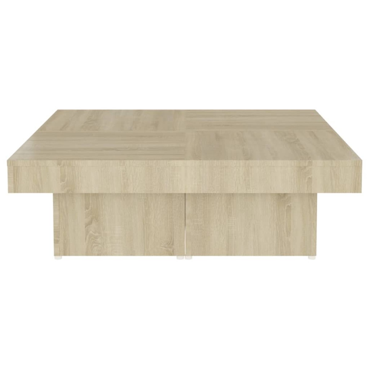vidaXL Τραπεζάκι Σαλονιού Sonoma Δρυς 90x90x28 εκ. Μοριοσανίδα