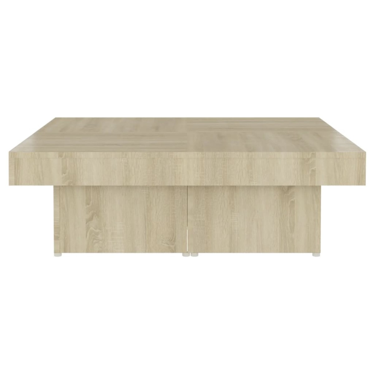 vidaXL Τραπεζάκι Σαλονιού Sonoma Δρυς 90x90x28 εκ. Μοριοσανίδα