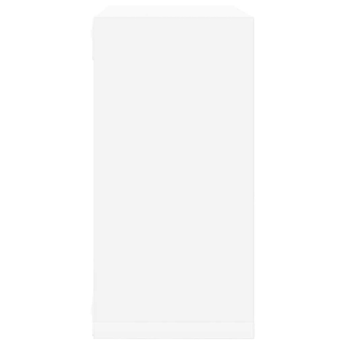 vidaXL Ράφια Κύβοι Τοίχου 2 τεμ. Λευκά 30 x 15 x 30 εκ. από MDF