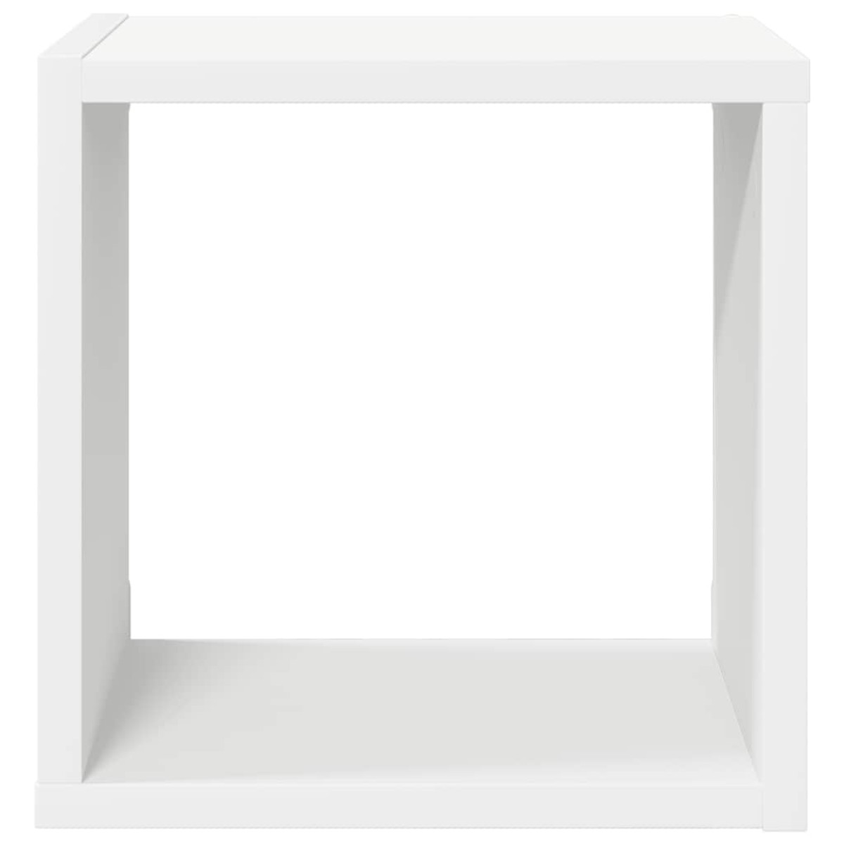 vidaXL Ράφια Κύβοι Τοίχου 4 τεμ. Λευκά 26 x 15 x 26 εκ.