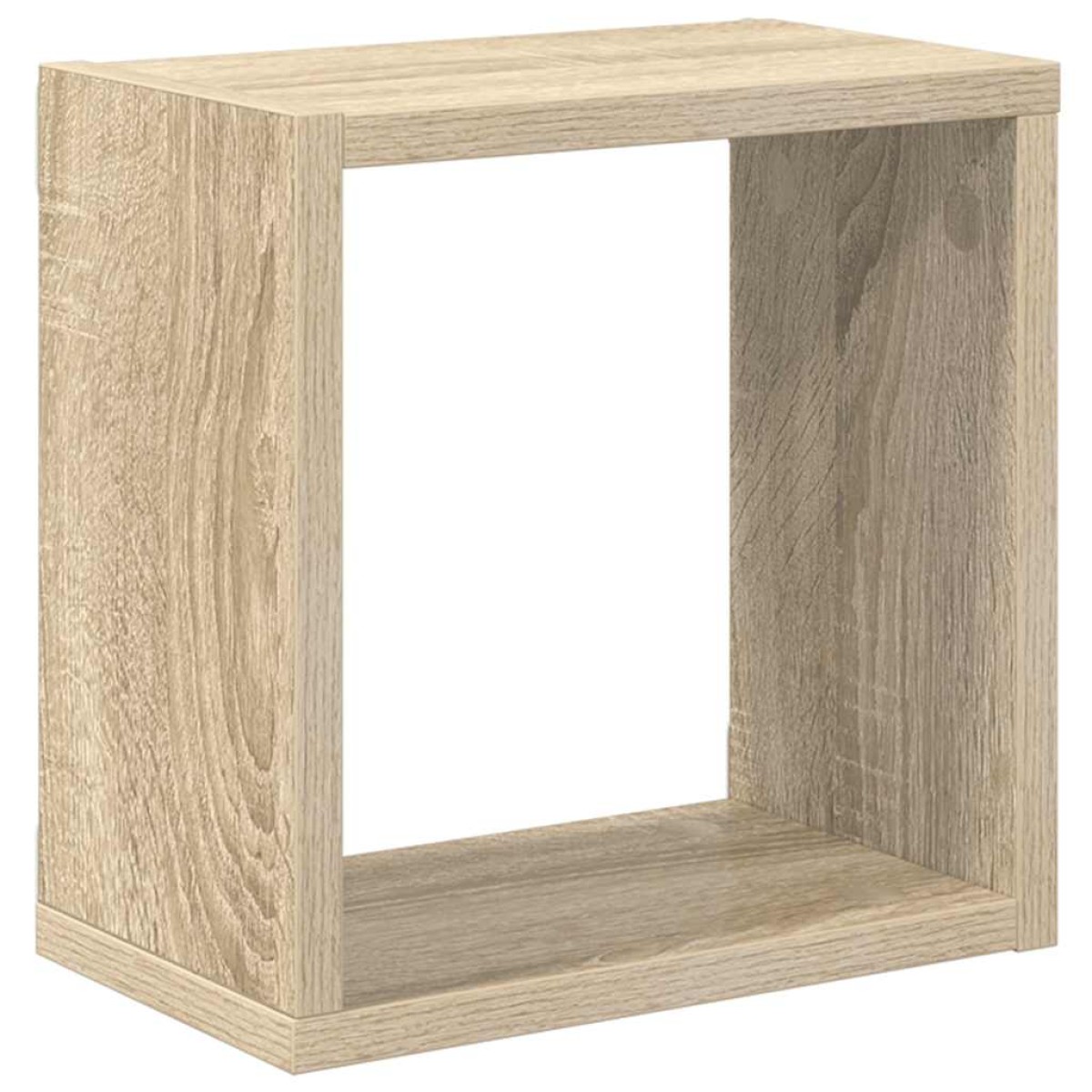 vidaXL Ράφια Κύβοι Τοίχου 2 τεμ. Sonoma Δρυς 26 x 15 x 26 εκ.