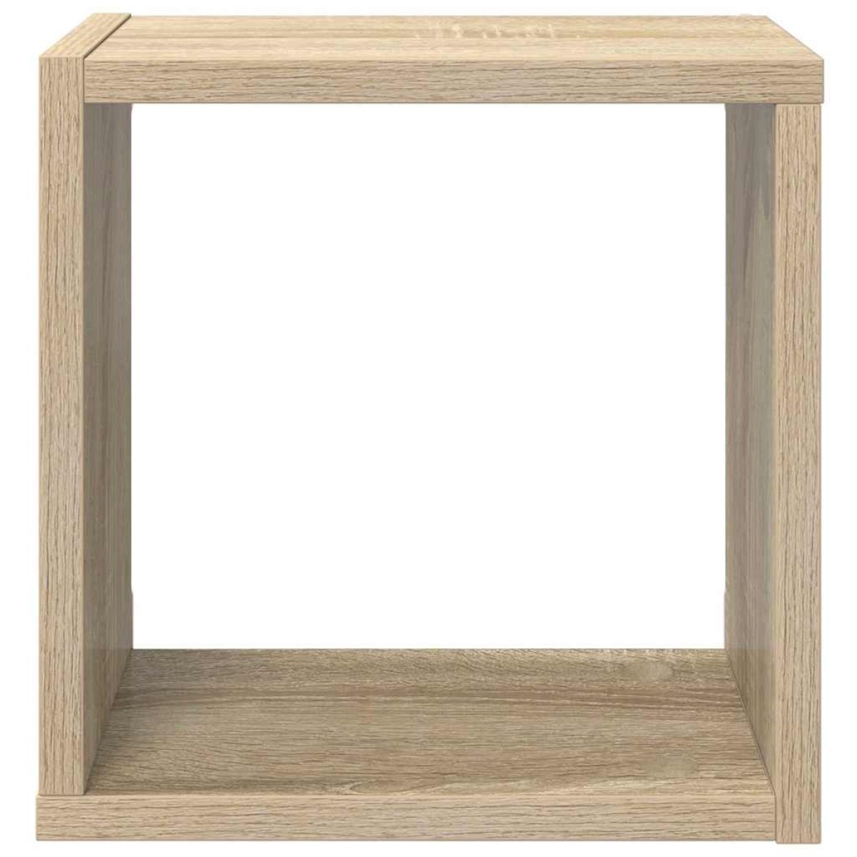 vidaXL Ράφια Κύβοι Τοίχου 2 τεμ. Sonoma Δρυς 26 x 15 x 26 εκ.