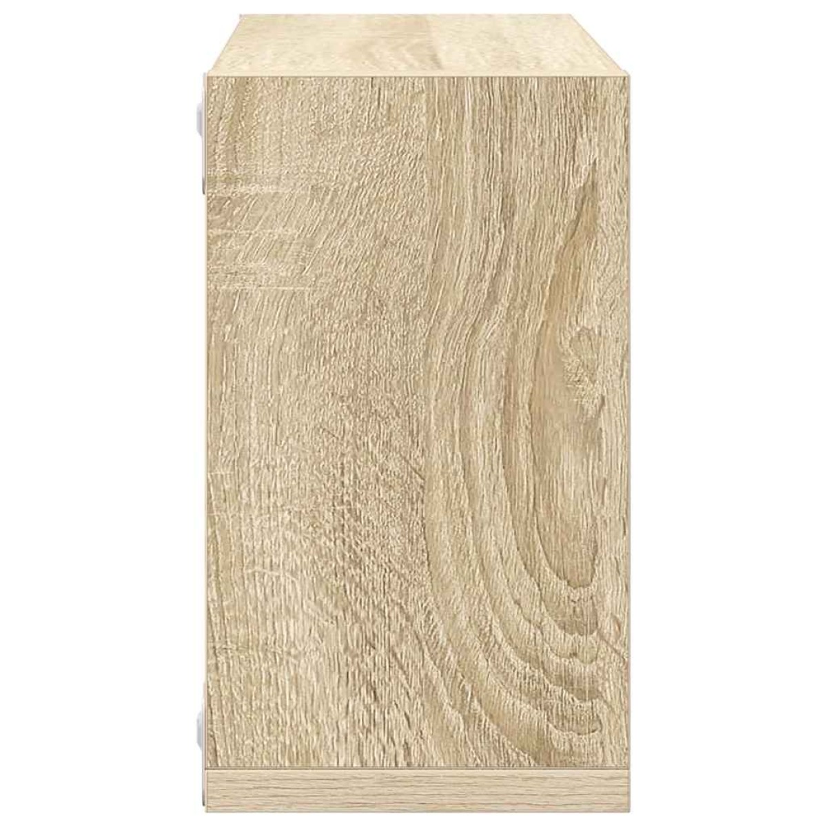vidaXL Ράφια Κύβοι Τοίχου 2 τεμ. Sonoma Δρυς 26 x 15 x 26 εκ.