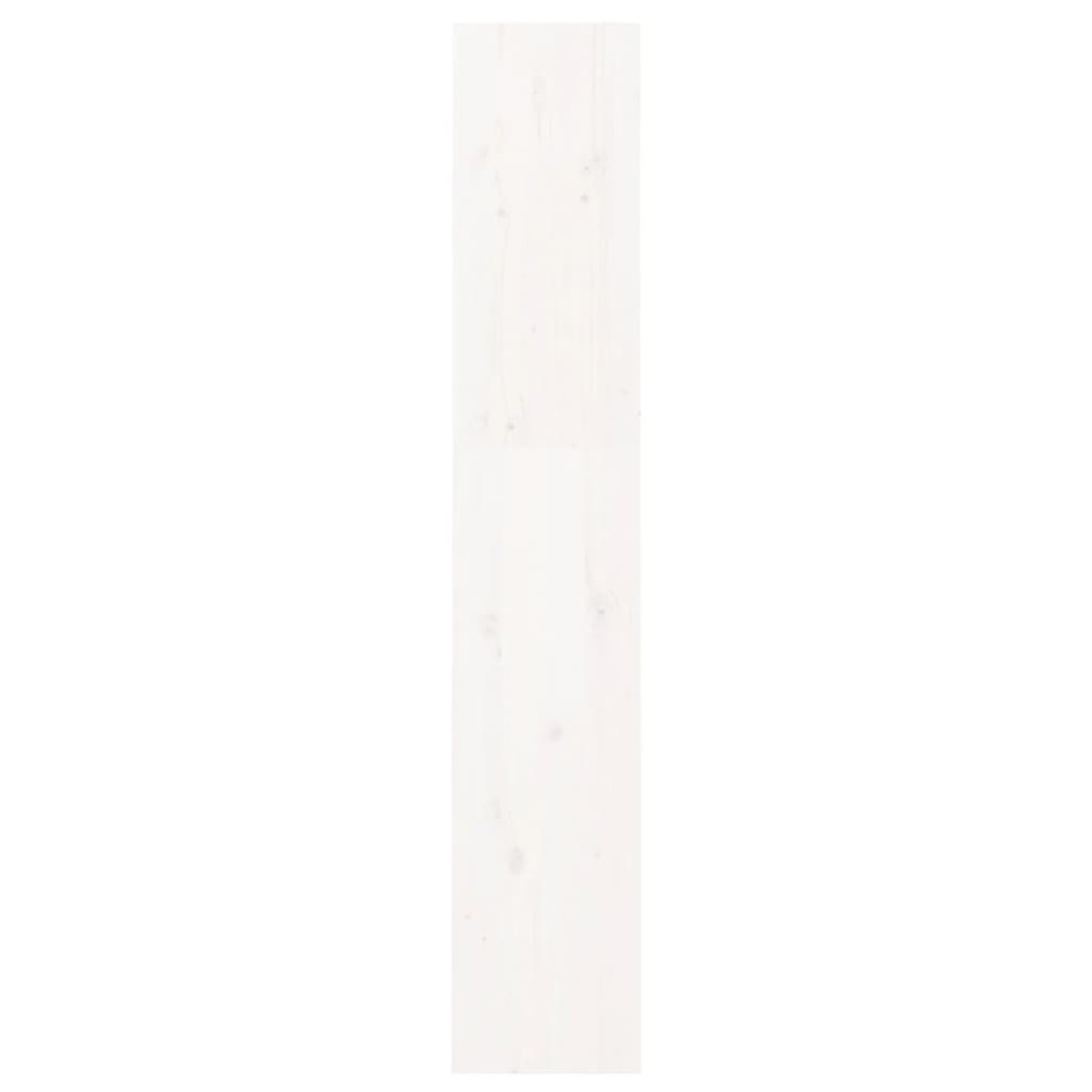 vidaXL Βιβλιοθήκη/Διαχωριστικό Χώρου Λευκή 60x30x167,5 εκ. Μασίφ Πεύκο