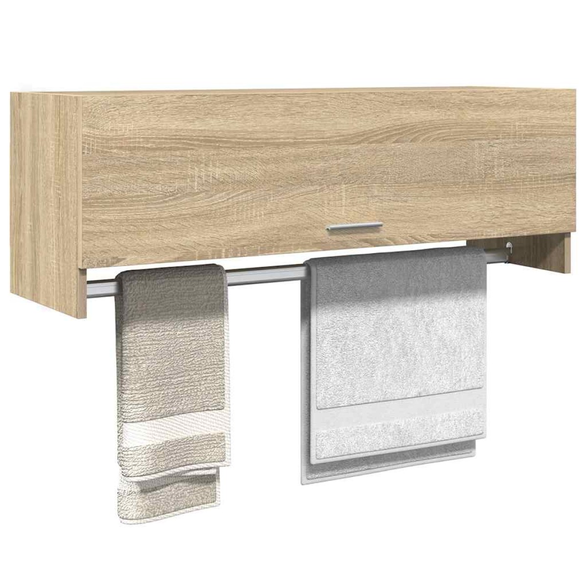 vidaXL Ντουλάπα Sonoma Δρυς 100 x 32,5 x 35 εκ. από Μοριοσανίδα