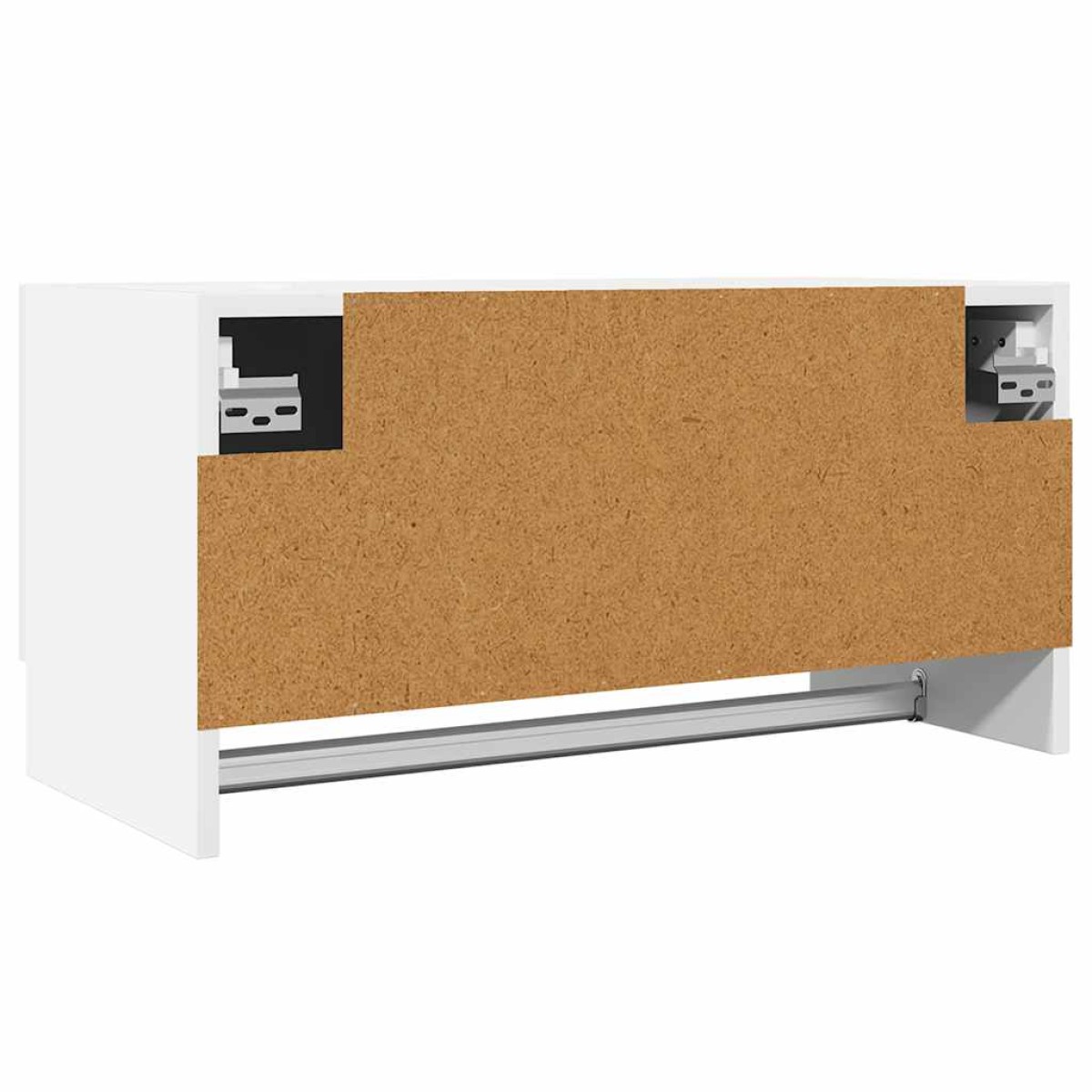 vidaXL Ντουλάπα Λευκή 70 x 32,5 x 35 εκ. από Μοριοσανίδα