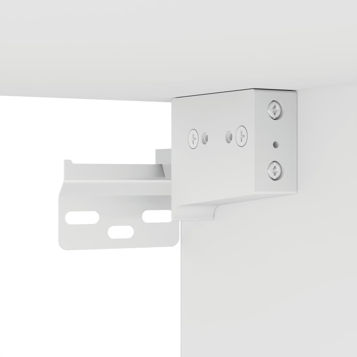vidaXL Ντουλάπα Λευκή 70 x 32,5 x 35 εκ. από Μοριοσανίδα