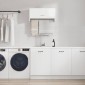 vidaXL Ντουλάπα Λευκή 70 x 32,5 x 35 εκ. από Μοριοσανίδα