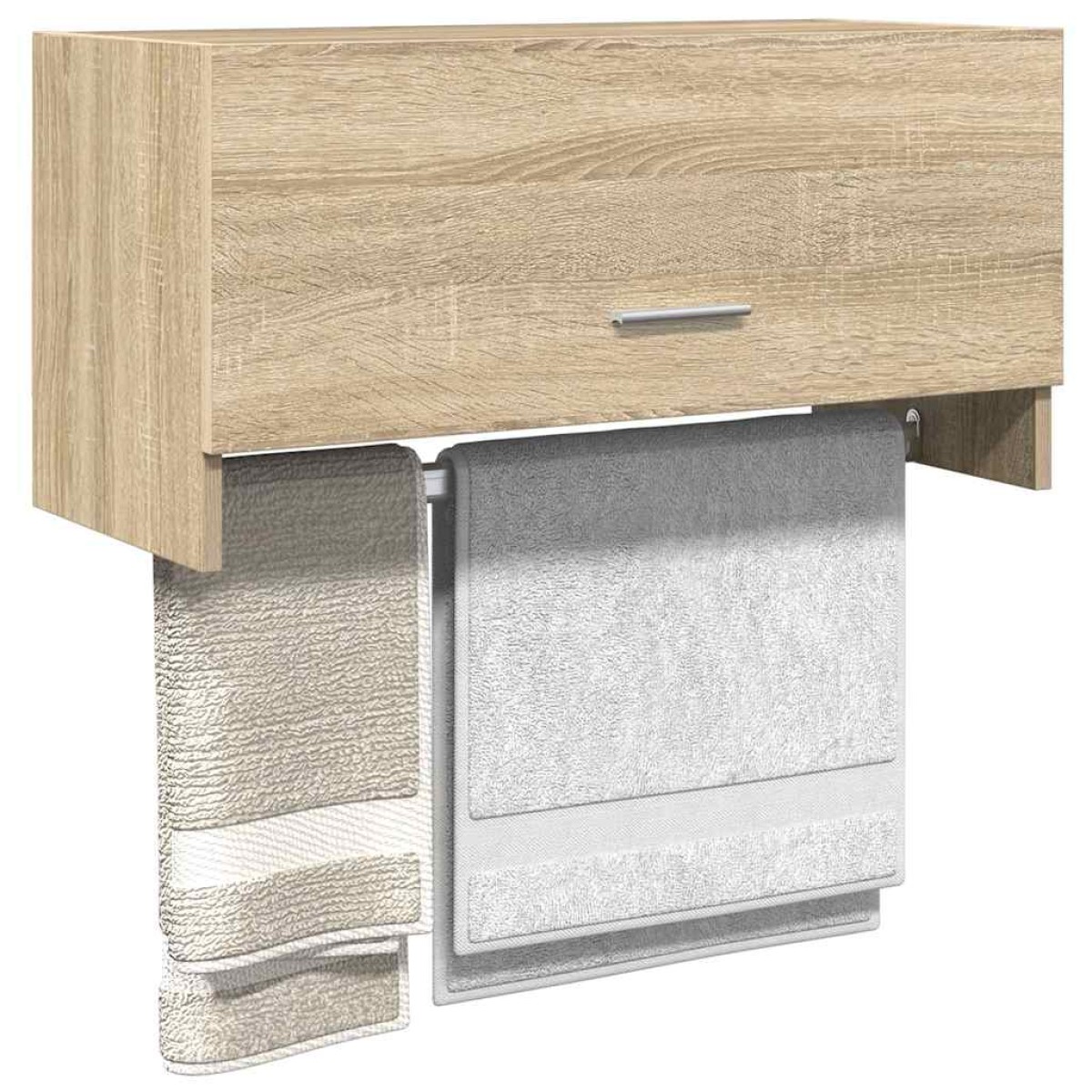vidaXL Ντουλάπα Sonoma Δρυς 70 x 32,5 x 35 εκ. από Μοριοσανίδα