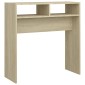 vidaXL Τραπεζάκι Κονσόλα Sonoma Δρυς 78x30x80 εκ. από Μοριοσανίδα