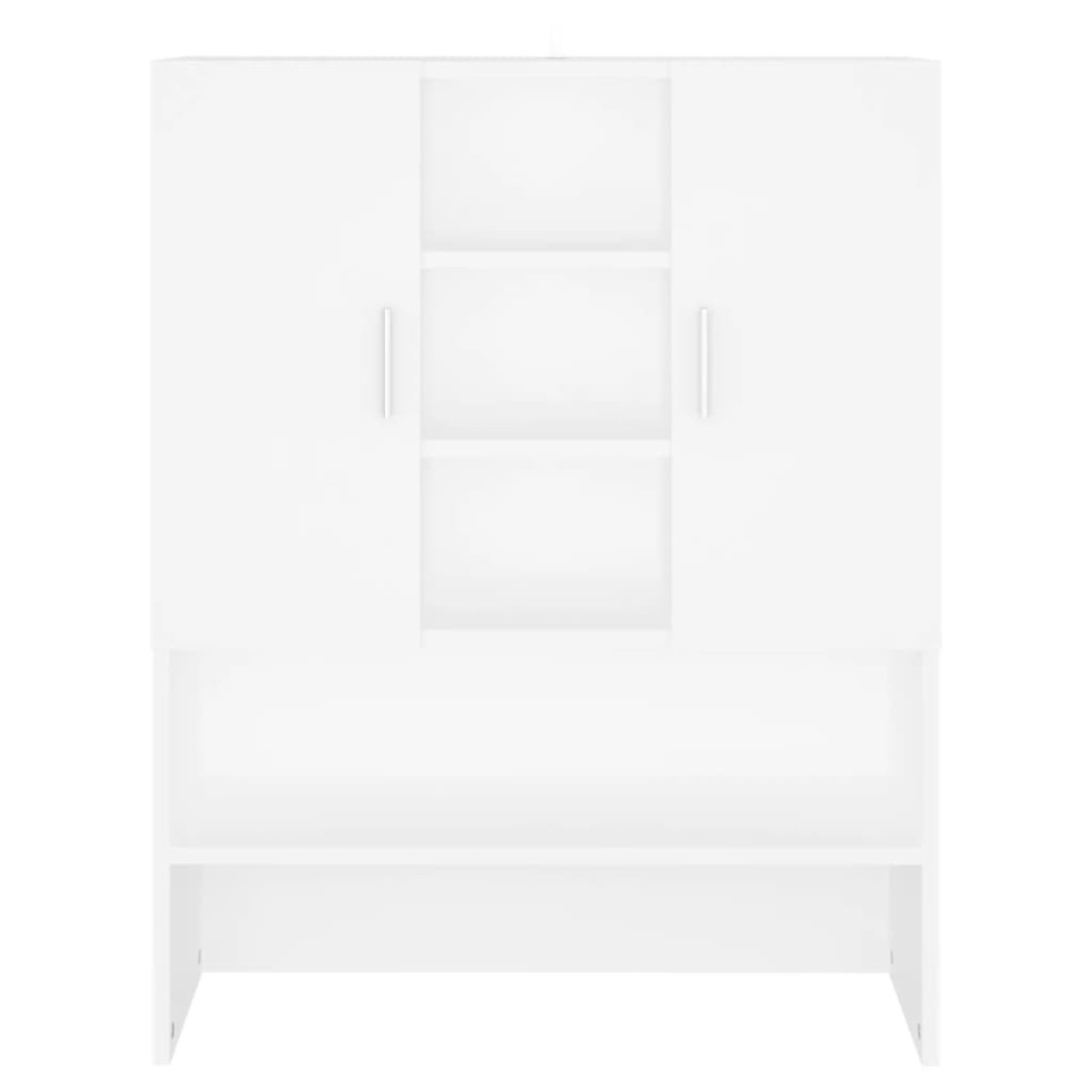 vidaXL Ντουλάπι Πλυντηρίου Λευκό 70,5 x 25,5 x 90 εκ.