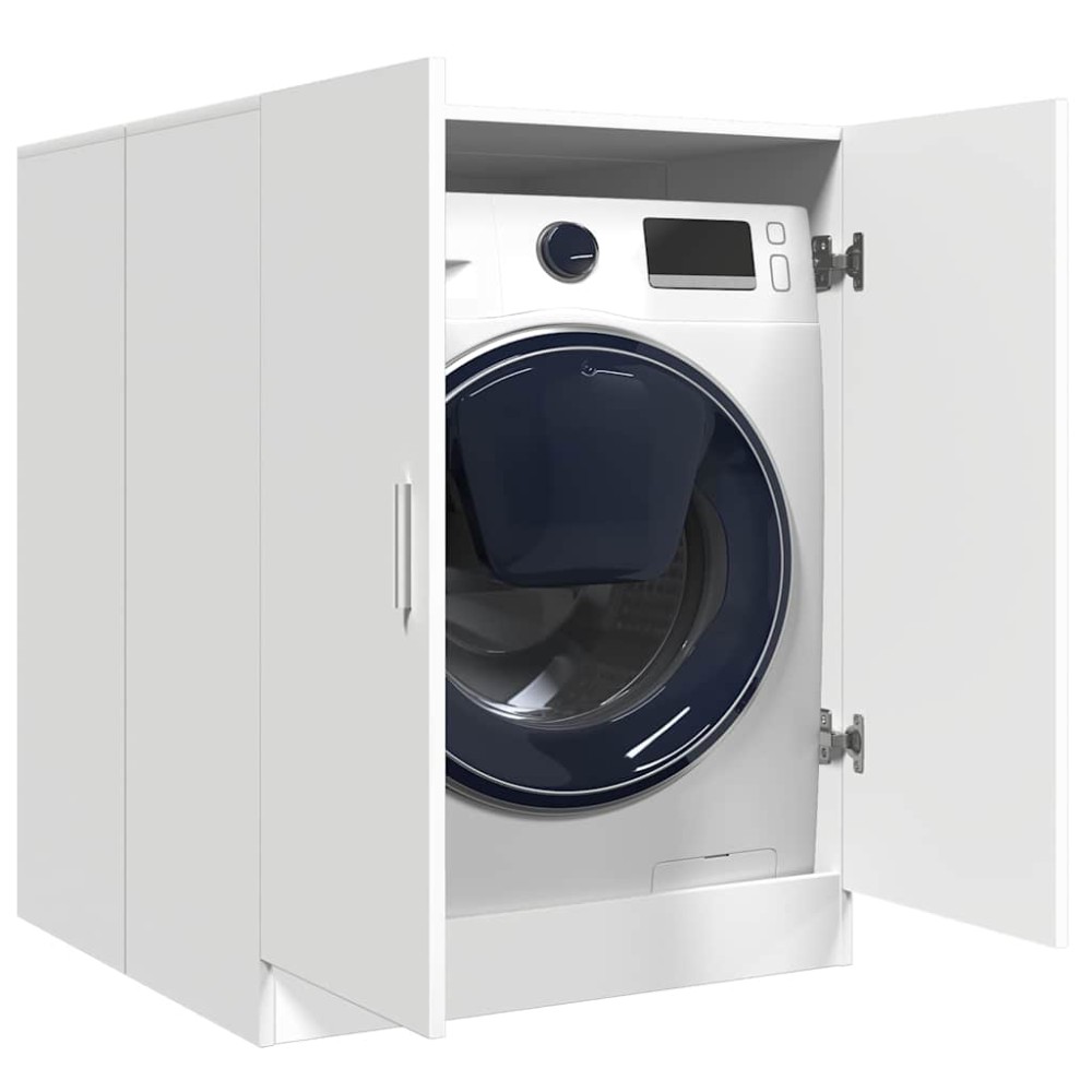 vidaXL Ντουλάπι Πλυντηρίου Λευκό 71 x 71,5 x 91,5 εκ.