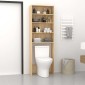 vidaXL Ντουλάπι Πλυντηρίου Sonoma Δρυς 64 x 24 x 190 εκ.
