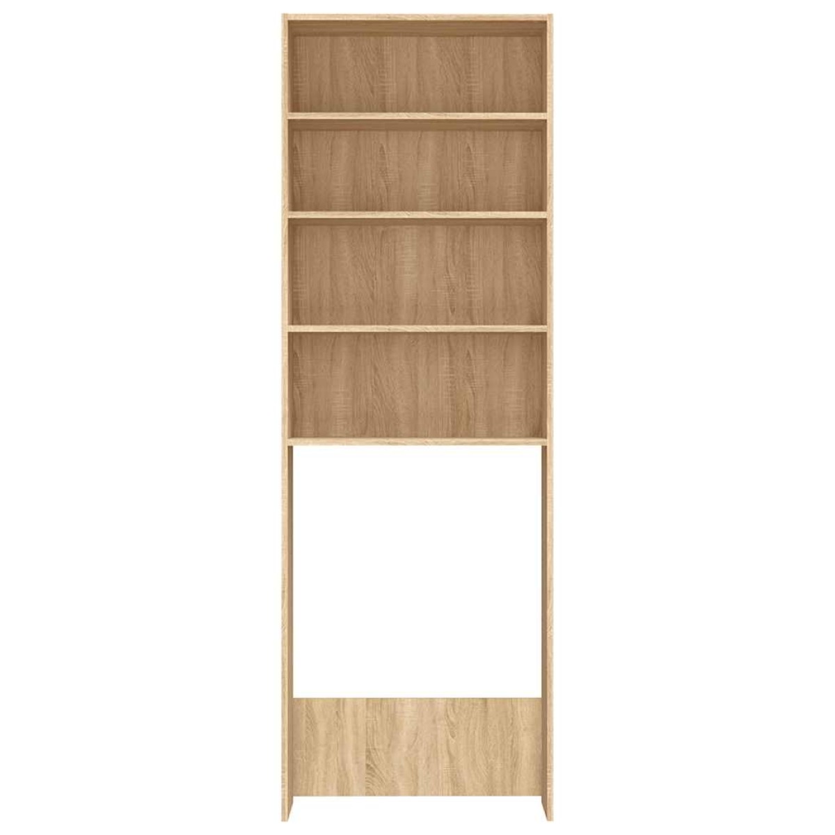 vidaXL Ντουλάπι Πλυντηρίου Sonoma Δρυς 64 x 24 x 190 εκ.